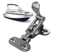Genérico Toggle Latch - Heavy-Duty Lockable Marine Hatch Locker | -Resistant Secure Hold-Down Clamp For Boats, RVs, and Industrial Enclosures | Professional Marine Hardware