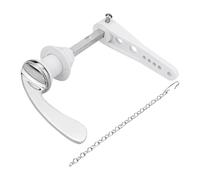 Genérico Toilet Flush Handle, Flush Lever Kit, Size About 11x10.4cm, Toilet Handles Replacement, Chains Repair Accessory for Home Bathroom, Material Abs and Zinc Alloy