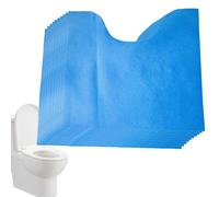 Genérico Toilet Mat (10 Pack) | Non-Woven Fabric, 50x55cm | Bathroom Rug | Waterproof Non-Slip Super Absorbent Toilet Base Pad