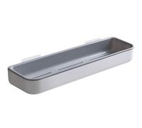 Genérico Toilet Shelf Rack - Optimises Bathroom Space, Sleek Wall Mounted Floating Design, Waterproof Adhesive + No Drill Installation, High Grade ABS Construction - For Cosmetics & Shower Supplies