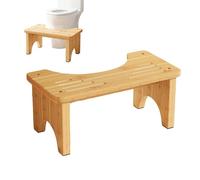 Genérico Toilet Step Stool - Pooping Support for Bathroom | Wooden Portable with Foldable Non Slip Ergonomic, Squat Aid Home Travel Apartment Dorm Hotel Use Indoor Outdoor for Living Space Access