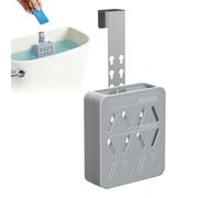 Genérico Toilet Tablet Holder - Adjustable Silicone Cleaning Basket Stainless Steel Hooks Tank Organizer | Silicone Tablet Storage Carrier Holder, Designed For Standard Toilet Tank Cleaning Use
