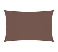 Genérico Toldo de Vela Rectangular Tela Oxford marrón 2x4,5 m,Casa y jardín,Jardín,Artículos de Exterior,Sombrillas-135808
