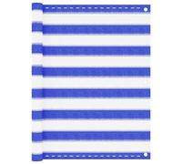 Genérico Toldo para balcón HDPE Amarillo y Blanco 90x300 cm,Casa y jardín,Jardín,Artículos de Exterior,Sombrillas-310888