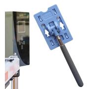 Genérico Toll Rod - Stainless Steel, 7.87in Rod Card Telescopic Reach Design | Secure Card Holder Contactless Payment Tool, Parking Toll Extender For Parking Lots, Drive-Thru Booths, Tolls Gates, Car