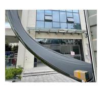 Genérico Tolva de Descarga de Carga de Gran Altura - Cinta transportadora de Lona Resistente para almacén, 1,5 x 14 m, Color Negro - Solución eficiente para la manipulación de Materiales