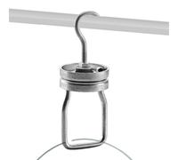 Genérico Tool Shop Wall Hook - Heavy Duty Painting Spinner Hooks, Strong Suspension Paint Hanger | Metal Tool, Coating Accessory, Perfect For Indoor Outdoor Display Painting Workshop Garage Projects