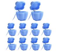 Genérico Tooth Box | 10-Piece with Lanyard Colorful - Kids Lost Tooth Storage Holders - for Boys Girls Home Nursery School Kindergarten Playroom Birthday