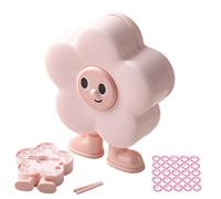 Genérico Tooth Box - Flower Shape Storage for Keepsakes | Petal Container with Precision Tweezer & Secure Closure for Collecting, Sorting, Preserving and Archiving Primary Specimens