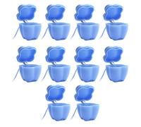 Genérico Tooth Holder For Kids Teeth - 10-Piece Storage Colorful Keepsake, Toddler First Teeth Saver Case, For Boys Girls Toddler School Nursery Kindergarten Home Playroom