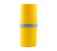 Genérico Toothbrush Case, Portable Toothbrush Box, 3.31x7.87in Leakproof Multi-Function, Compartment Storage, Backpacking School Case for Travel, Camping, Gym, Dorm