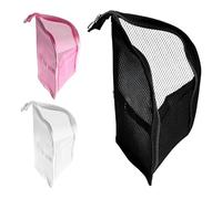 Genérico Toothbrush Storage Pouch - Stand Up Storage Organizer - Waterproof Toiletry Organizer with Toothbrush Holder | for Women, Pen, Bathroom, Hotel, Vacation, Holiday