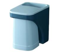 Genérico Toothpaste Holder, Wall Mounted Toothbrush Organizer Set, Quickly Drain Water, Bathroom Storage Accessories with Magnetic Cup and Slots for Kids and Adults, 4.05x3.14x4.44 Inches