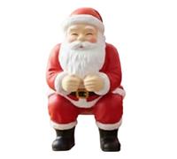 Genérico Toothpaste Topper - Christmas Santa Claus Cap For Daily Brushing | ABS Material with Funny Toothpaste Lids, Creative Bathroom Accessory, For Adults, Travel, Camping, Holiday Decor