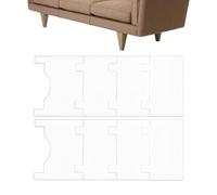 Genérico Topes Antideslizantes para Sofá | 2 Juegos De Topes Acrílicos para Muebles - Bloqueador de Deslizamiento para Cabecero de Pared | para Cama Sofá Mesa Armario Hogar Oficina Dormitorio