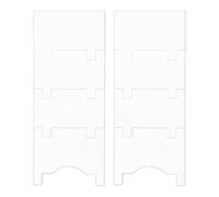 Genérico Topes para Muebles,2 Juegos De Topes De Acrílico Transparente para Muebles,Bloqueador de Deslizamiento para Cabecero de Pared - para Cama Sofá Mesa Armario Hogar Oficina Dormitorio