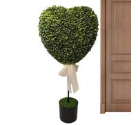 Genérico Topiaire Artificiel - 75 Cm Décor D'Intérieur En Buis Synthétique Pour Saint-Valentin | Plantes Vertes Fausses En Pot Pour Intérieur - Pour Extérieur Salon Bureau