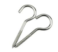 Genérico Tornillo de gancho autorroscante, ganchos ojo grandes y resistentes, 30/20/10 piezas, tornillos madera, perno enganche grande para amarres, levantar y asegurar(Color 1,NO.3 30pcs)