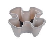 Genérico Torre de Fresas | Maceta Apilable Vertical con Drenaje Seguro | Macetas para Interior y Exterior - para Jardín, Patio, Balcón, Césped, Hogar y Apartamento