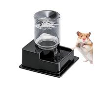 Genérico Tortoise Water Dish Gecko Drink Dispenser - Amphibian Hydration Station for Hermit Crab | Basin Plus Quick Clean Removable Tank & Rock Texture Decor for Terrarium, Vivarium, Tank and Cage