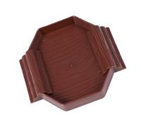 Genérico Tortoise Water Dish - PP 14.9x14.5x2cm | Small Reptile Bath Dish, 2-in-1 Stain Resistant Turtle Bathing and Feeding Tub | For Snake Gecko Tortoise Tank Terrarium Aquarium Habitat Setup