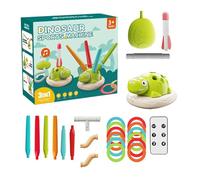 Genérico Tossing Game Toy, Dinosaur Outdoor Game, Jump Rope Launcher, Built-In Music Function, Multifunction Remote Control, for Kids Yard Family Play, 12x8x5