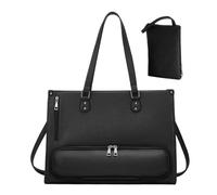 Genérico Tote Bag with Lunch Compartment - 40cm 3-in-1 Laptop Handbag | Insulated Work Bag PU Leather Large Capacity 16 Inch Computer Organizer Adjustable Shoulder Strap Office University Use