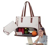 Genérico Tote Lunch Bag Combo, Insulated Lunch Bags, Work Handbag Set, Multifunctional Computer Storages, Food Storage for Women, Nurses, Students, Offices, Travel, Collage, 16.69x6.5x11.97 inches