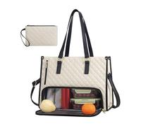 Genérico Tote Lunch Bag Combo, Versátil 2 en 1 Bolsas de almuerzo aisladas, Work Computer for Women, Enfermerías, College Use, Adecuado para muchas ocasiones, 16,69 x 6,5 x 11,97 pulgadas