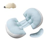 Genérico Tottlebee Pregnancy Pillow, 2025 New Pregnancy Pillows for Sleeping, with Adjustable Belly Wedge, Adjustable Pillows Spacing Fits, Safe Material for Back, Belly, Legs, Tummyrest (C)