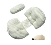 Genérico Tottlebee Pregnancy Pillow, 2025 New Pregnancy Pillows for Sleeping, with Adjustable Belly Wedge, Adjustable Pillows Spacing Fits, Safe Material for Back, Belly, Legs, Tummyrest (G)