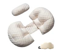 Genérico Tottlebee Pregnancy Pillow, 2025 New Pregnancy Pillows for Sleeping, with Adjustable Belly Wedge, Adjustable Pillows Spacing Fits, Safe Material for Back, Belly, Legs, Tummyrest (J)