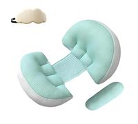 Genérico Tottlebee Pregnancy Pillow, 2025 New Pregnancy Pillows for Sleeping, with Adjustable Belly Wedge, Adjustable Pillows Spacing Fits, Safe Material for Back, Belly, Legs, Tummyrest (B)