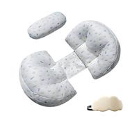 Genérico Tottlebee Pregnancy Pillow, 2025 New Pregnancy Pillows for Sleeping, with Adjustable Belly Wedge, Adjustable Pillows Spacing Fits, Safe Material for Back, Belly, Legs, Tummyrest (I)