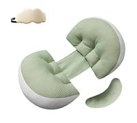 Genérico Tottlebee Pregnancy Pillow, 2025 New Pregnancy Pillows for Sleeping, with Adjustable Belly Wedge, Adjustable Pillows Spacing Fits, Safe Material for Back, Belly, Legs, Tummyrest (E)