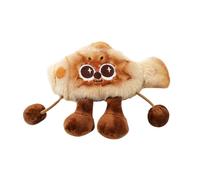 Genérico Touch Activated Cat Toy, 2-Piece Fried Food Interactive Kitten Enrichment Toys, ABS Cloth Material Construction, for Pet Exercise, Cat Engagement, Stress Relief