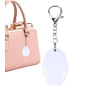 Genérico Touch Sensitive Handbag Light - Oval Wallet Clip Light for Backpack Tote | Interior LED Lights for Keychain Mini Travel Accessory | Concerts Events Nighttime, Bag Organizer