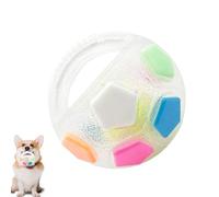 Genérico Tough Ball Toys for Dogs, Interactive Round Squeaky Chew Toys, Pet Training Supplies for Aggressive Chewers, Ideal for Fetch and Play, Sturdy and Engaging Playtime, 7.09 Inches