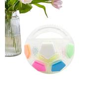 Genérico Tough Ball Toys, Interactive Round Squeaky Toy, 7.09in Versatile Chewing Ball, Pet Training Supplies, for Aggressive Chewers, Fetch and Play Active Dogs