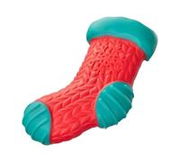 Genérico Tough Dog Toys - Sock-Shaped Enrichment Chew Toy, Heavy-Duty Puppy Play Accessory, Rubber Design, Interactive Bite-Resistant, Engaging Solution for Training and Companionship,