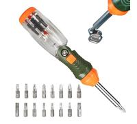 Generico Tournevis à Cliquet, Kit Pour Électronique, Coffret Tournevis Portable Multifonction - pour Bricoleurs Mécaniciens Assemblage Réparation VTT Atelier