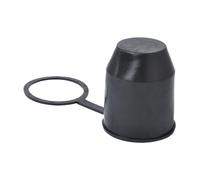 Generico Towball Protective Cover - ABS, 2,76 x 2,36 x 2,36 pulgadas Tow Bar cap Protective Cover Rust-Proof Design | Safety Trailer Hitch Ball Guard, RV Towbar Protection for Car, Truck, SUV, Trailer