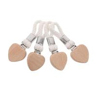 Genérico Towel Clips - 4 Piece Hand Towel Clips For Kitchen | 3.93x1.57x0.59in Heart Portable No-Drill Towwel Organizer Hanger For Clothes Bags Hats Home Bathroom Travel Camping Bedroom Kitchen