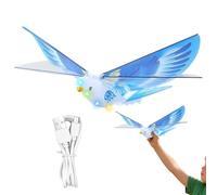 Genérico Toy Bird - 10,6 x 7,8 x 2,7 pulgadas Realistic Animal Model with Flapping Wings | Flying Electric Bird Toy | Outdoor Park Backyard Family Gathering Play for Adults Children