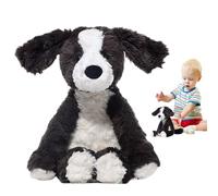 Genérico Toy Black and White Puppy Toy Border Collie Dog Toys, Puppy Border Collie Toy | Juguetes de peluche de animales simulados, decoración de abrazo para Les, Puppy de Peluche de Peluche