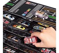 Genérico Toy Cars - Vehicle Models for Boys and Girls, Pull Back Cars, Authentic Mini Vehicles, Fun Play, Educational Learning, Toy Set Accessory for Party Home Decor Desktop Nursery 14.76in