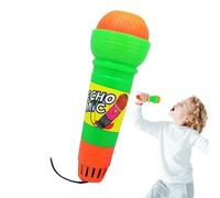 Genérico Toy Microphone Voice Changer - ABS, 7.28x2.36in Toy Echo Effect | Battery-Free Voice Amplifier, Kids Singing For Parties, Playtime, Role Play, Family Fun