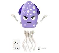 Genérico Toy Octopus: Figura de mar Que se arrastra eléctricamente, Juego de Aprendizaje Musical | Movimiento de luz interactiva para la Sala de niños en Edad Preescolar Partido de la habitación