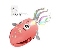 Genérico Toy Octopus with Lights and Music, Dancing Squid Interactive ABS Learning Toy For Preschool Sensory Activity, Fun For Boys Girls At Home Party School Or Birthday, 10x20x7cm