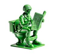 Genérico Toy Soldier Figures, Classic Army Men, Cartoon Model Ornaments, Interactive Prank Toy Set for Kids Adults Fans Home Decor Collectible Miniature Display Play Accessories 2.76 Inches